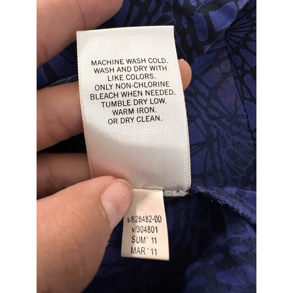 Banana Republic Sleeveless Cotton Round Neck Colorful‎ Mobwife Lightweight Party - Picture 8 of 8